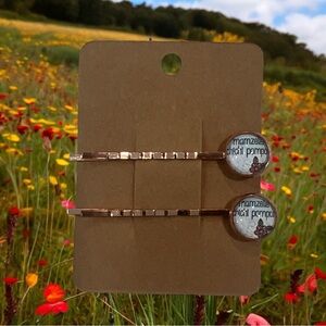 NEW mamzelle chichi pompom Design Bobby-pin Set